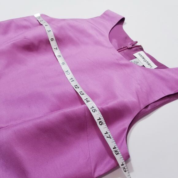 Bloomingdales 100% Silk Pink Blazer and Sheath Dress - Picture 8 of 14